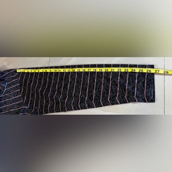 Mens Antigua Performance 1/2 Zip Size XXL “Logo” Top Color Charcoal Stripes - Picture 10 of 16